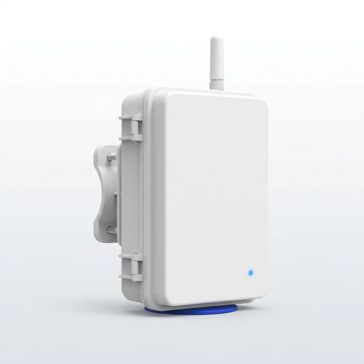 Long-range Wi-Fi link (HaLow): Sub-gigahertz Wi-Fi for the far side of the site.